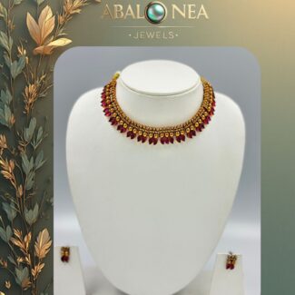 Beautiful Mango Design Necklace Set